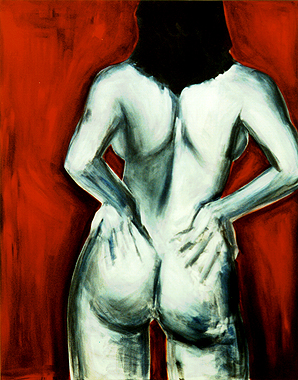 ''Don't look back'' - 2001 - 100 x 80 cm